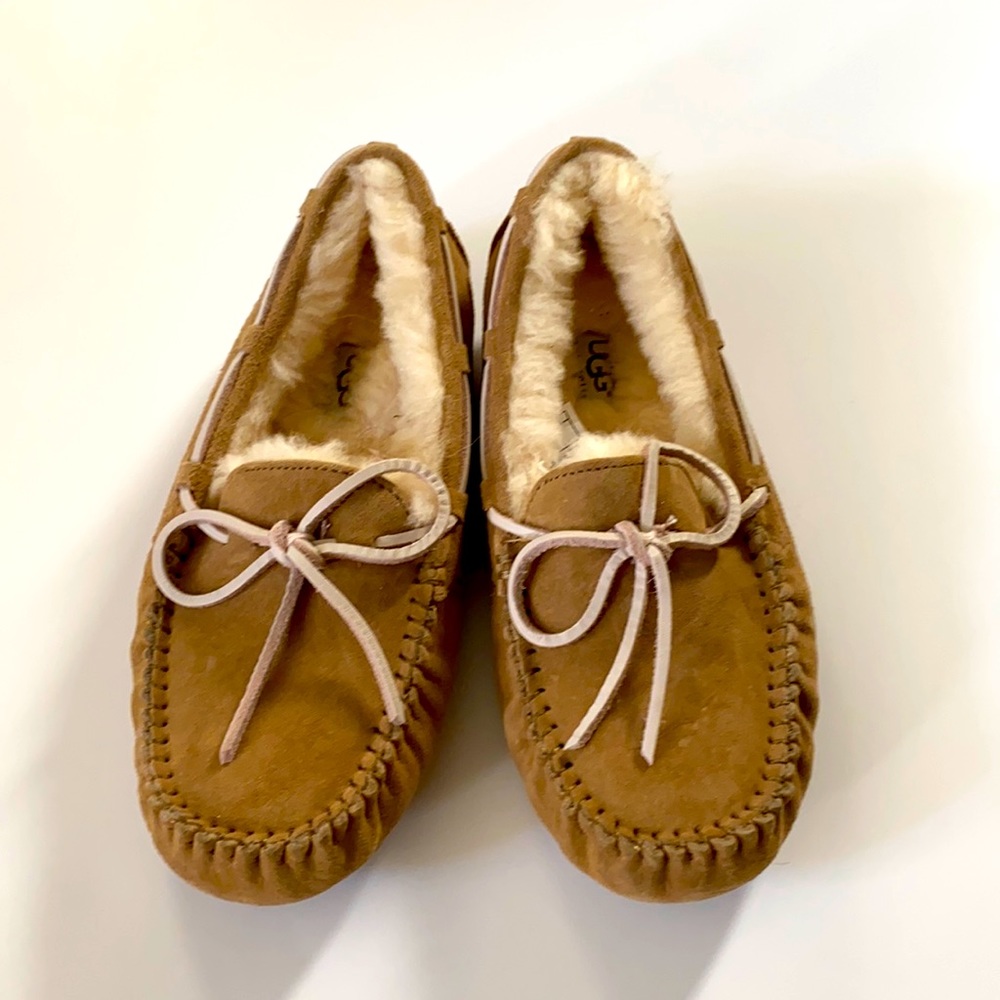 Brand new Ugg slippers/moccasins. Size 5.